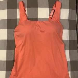 Soft Surroundings built in underwire bra tank top.
